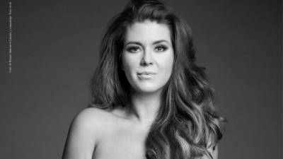 La ex Miss Universo Alicia Machado.Fotografía cedida por el grupo ambientalista (PETA). EFE