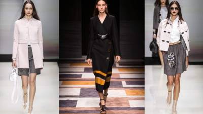 Los sacos, vestidos y fajas inspirados en el kimono sobresale en diversas colecciones de temporada.