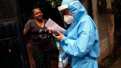 Las brigadas movilizándose con el fin de atacar la propagación de la covid-19.