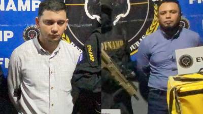 Momento en que eran presentados en San Pedro Sula.