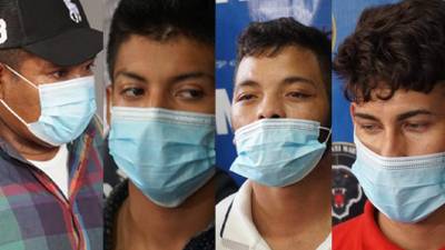 Les decomisaron dos armas de fuego, dinero en efectivo, teléfonos y un taxi.