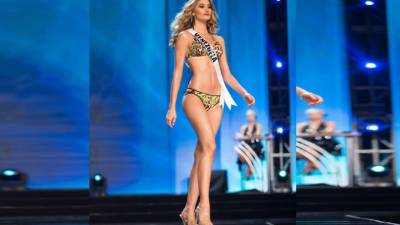 Marian Habach es el paquete completo. En preliminar fue la única que deslumbró. Arrolladora. Merece la corona. De las mejores Miss Venezuela desde 2013.