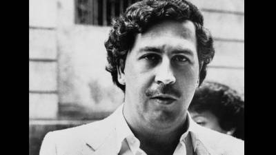 El narcotraficante colombiano Pablo Escobar.