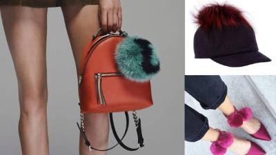 Los pompones es el toque divertido de la temporada.