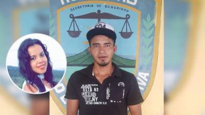 Orles Edin Hernández Cerrato (27) fue detenido en las afueras de un cementerio este domingo. Inserta la foto en vida de la mujer que supuestamente asesinó.