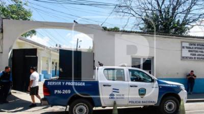 El detenido fue llevado a la Primera Estación de la Policía en San Pedro Sula.