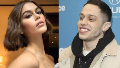 Pete Davidson fue visto saliendo del mismo edificio en donde vive Kaia Gerber.