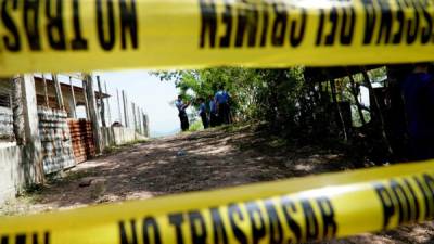 El joven fue asesinado en la colonia Los Patios de Santa Ana, Francisco Morazán. Foto: Archivo La Prensa.