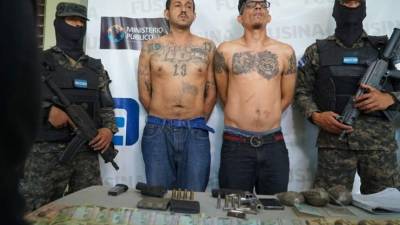 Los sujetos fueron capturados el 14 de septiembre de 2017 en la colonia Suazo Córdova.