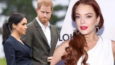 Lohan señaló que los duques de Sussex eligieron el peor lugar para huir del acoso mediático que los llevó a renunciar a la Familia Real.
