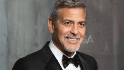 Clooney sufrió un accidente de tránsito este martes 10 de julio. Foto archivo.