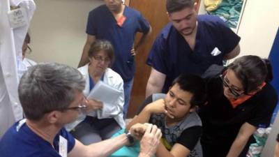 El sábado se llevaron a cabo las evaluaciones para la selección de pacientes.