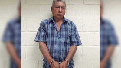La Dirección Policial de Investigaciones trasladó al sujeto a Tegucigalpa para ponerlo a disposición del Juzgado que ordenó su formal captura.