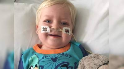 El pequeño Dylan se recuperó totalmente de un extraño cáncer de pulmón.