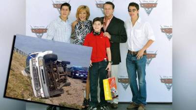 El actor confirmó este lunes que la familia ya está fuera de peligro.