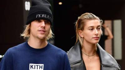 Justin Bieber y Hailey Balwin.