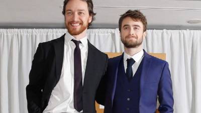 James McAvoy y Daniel Radcliffe han demostrado llevarse bien durante sus apariciones públicas.