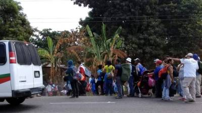 Los migrantes no opusieron resistencia, informaron las autoridades mexicanas.