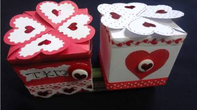 Las cajitas te pueden servir para obsequiar dulces, galletas o regalos, como accesorios.