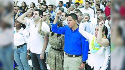 El Comité Central del Partido Nacional anunció ayer la marcha en apoyo a Juan Orlando Hernández.