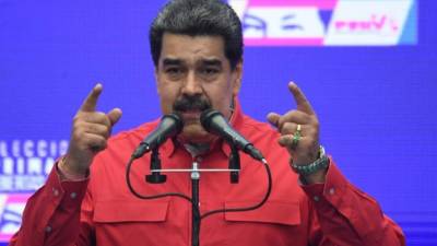 El presidente de Venezuela, Nicolás Maduro. Foto AFP