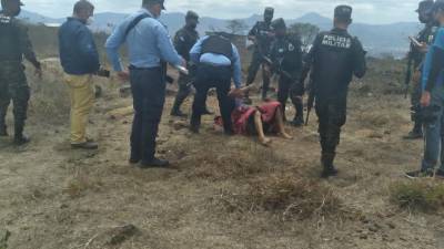 El ciudadano fue llevado a un centro hospitalario de Tegucigalpa tras ser ubicado y rescatado.