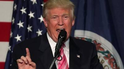 Donald Trump, candidato republicano a la Casa Blanca. Foto: AFP/Alex Wong