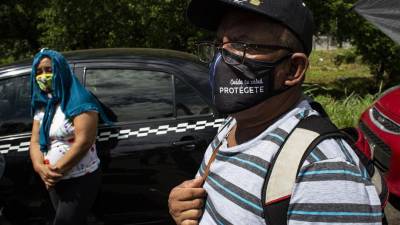 Entre enero y agosto de 2021, las autoridades estadounidenses interceptaron en su frontera sur a casi 41,500 nicaragüenses. Foto AFP