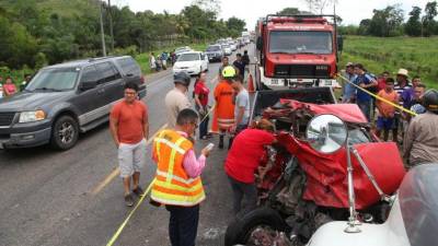 Los accidentes de tránsito son la segunda causa de muerte en Honduras después de los homicidios.
