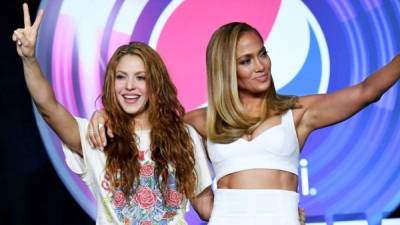 Shakira y Jennifer Lopez prometen un show con mucha inyección latina.