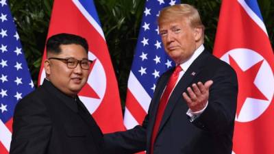 El presidente de Corea del Norte, Kim Jong Un sostuvo una serie de reuniones previas con su homólogo de Estados Unidos, Donald Trump.