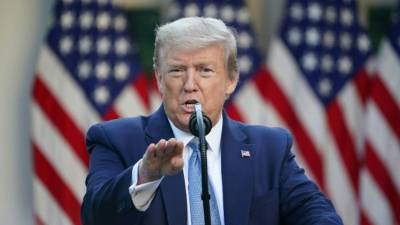 El presidente de EEUU, Donald Trump. Foto: AFP