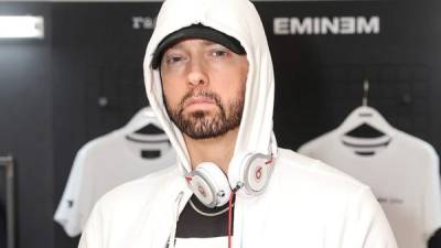 El rapero Eminem.