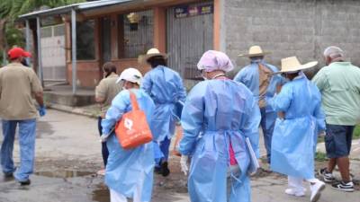 Equipos de respuesta rápida realizando recorrido en el departamento de Cortés.