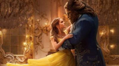 'La bella y la bestia', con actores reales, se situó al frente de la taquilla en Estados Unidos y Canadá.