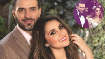 La cantante y actriz mexicana y el productor se casaron este fin de semana tras casi tres años de noviazgo. Y aunque ellos no han publicaron fotos de la boda, algunas instantáneas de la ceremonia y la celebración ya se filtraron a través de redes sociales.