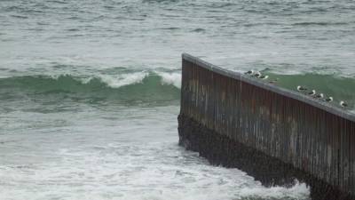 Aspecto del muro fronterizo de la parte de Tijuana (México). EFE/Archivo