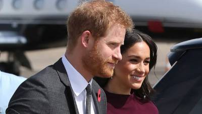 El príncipe Harry y Meghan Markle.