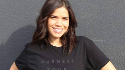 La actriz América Ferrera. Foto Instagram