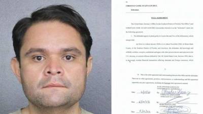 Los documentos federales de la Corte de Miami demuestran que el hondureño Christian Jamil Suazo se declaró culpable de lavado de dinero y narcotráfico en Estados Unidos.