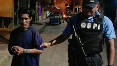 El detenido sospechoso de violación especial.