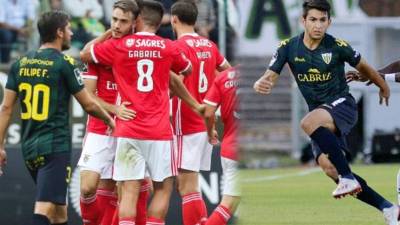 El Benfica visitó al Tondela y fue el vencedor. Jonathan Rubio fue el único hondureño que tuvo participación.