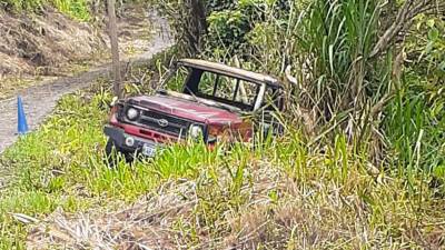 El carro del norteamericano fue hallado quemado en las cercanías de la aldea El Robledal.