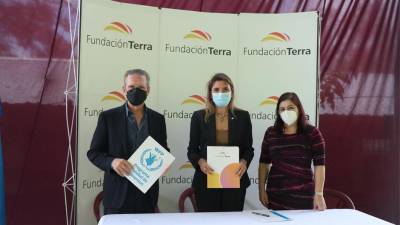 Fundación Terra y el Programa Mundial de Alimentos (PMA) reafirman su compromiso de llevar alimentación nutricional a estudiantes en todo el país.