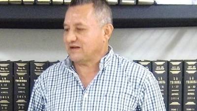 El subcomisionado Henry Osorto Canales es uno de los oficiales que están demandando el reintegro laboral.