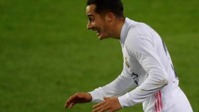 El delantero del Real Madrid Lucas Vázquez.