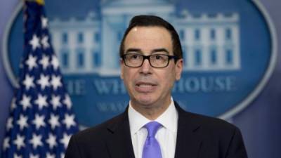 Steven Mnuchin, Secretario del Tesoro de EEUU.