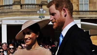 A tres días de su boda los duques de Sussex se presentaron este martes en su primer acto oficial.