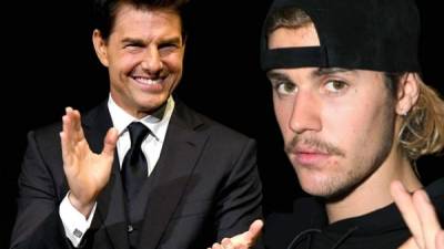 Justin Bieber había retado al actor Tom Cruise.