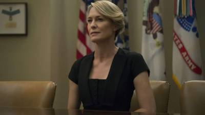 La sexta y última temporada será encabezada por Robin Wright, quien da vida a Claire Underwood.// Foto Netflix.